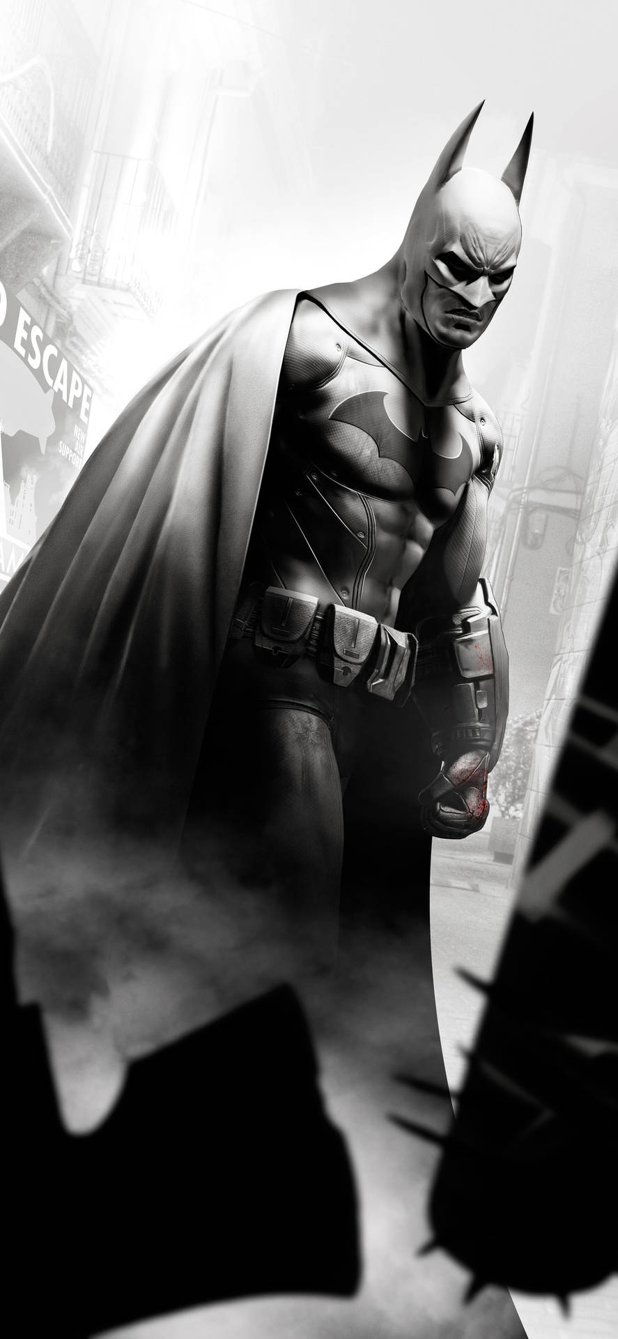 Basebollmed Taggar, Batman Arkham Iphone. Wallpaper