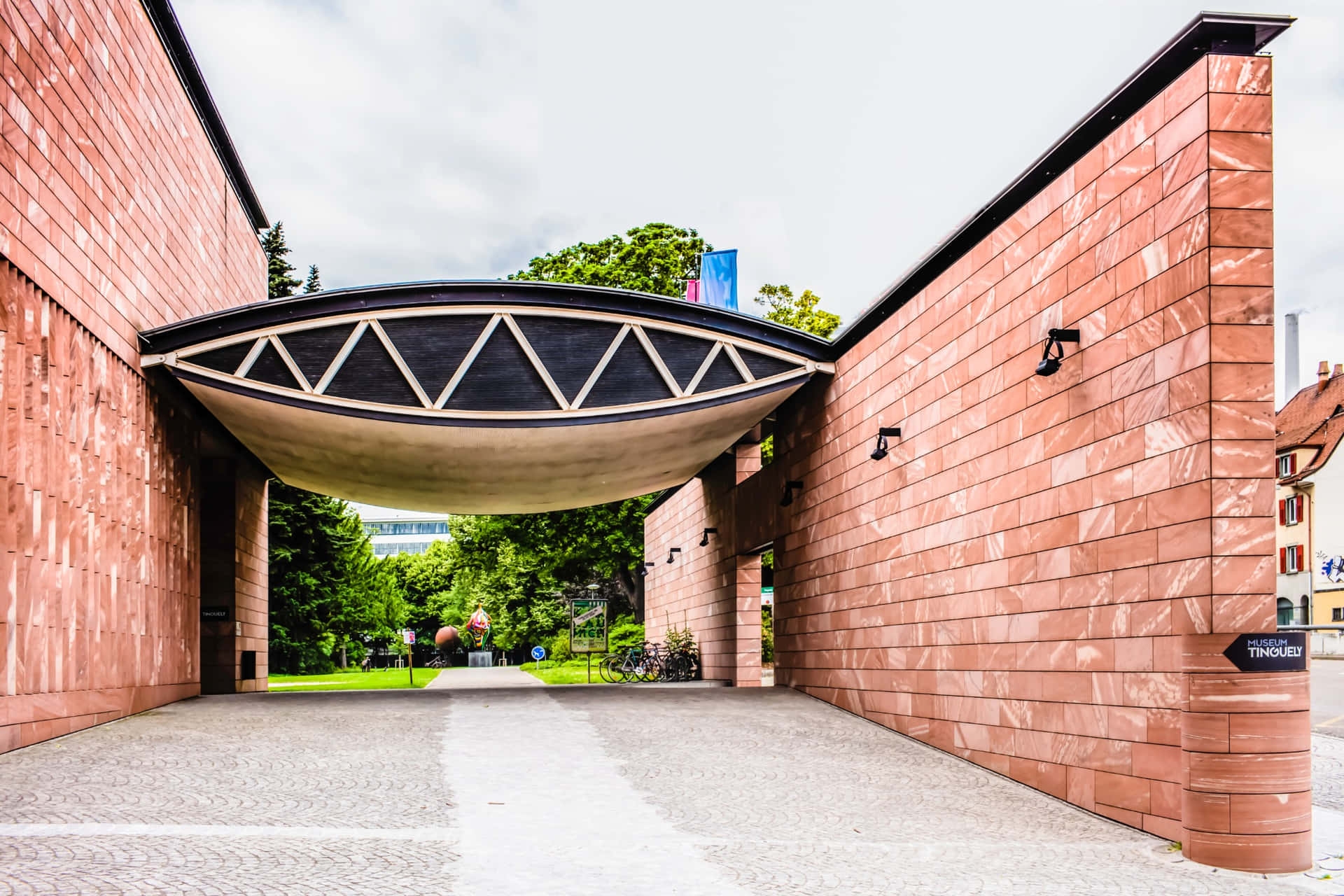 Basel_ Modern_ Architecture_ Entryway Wallpaper