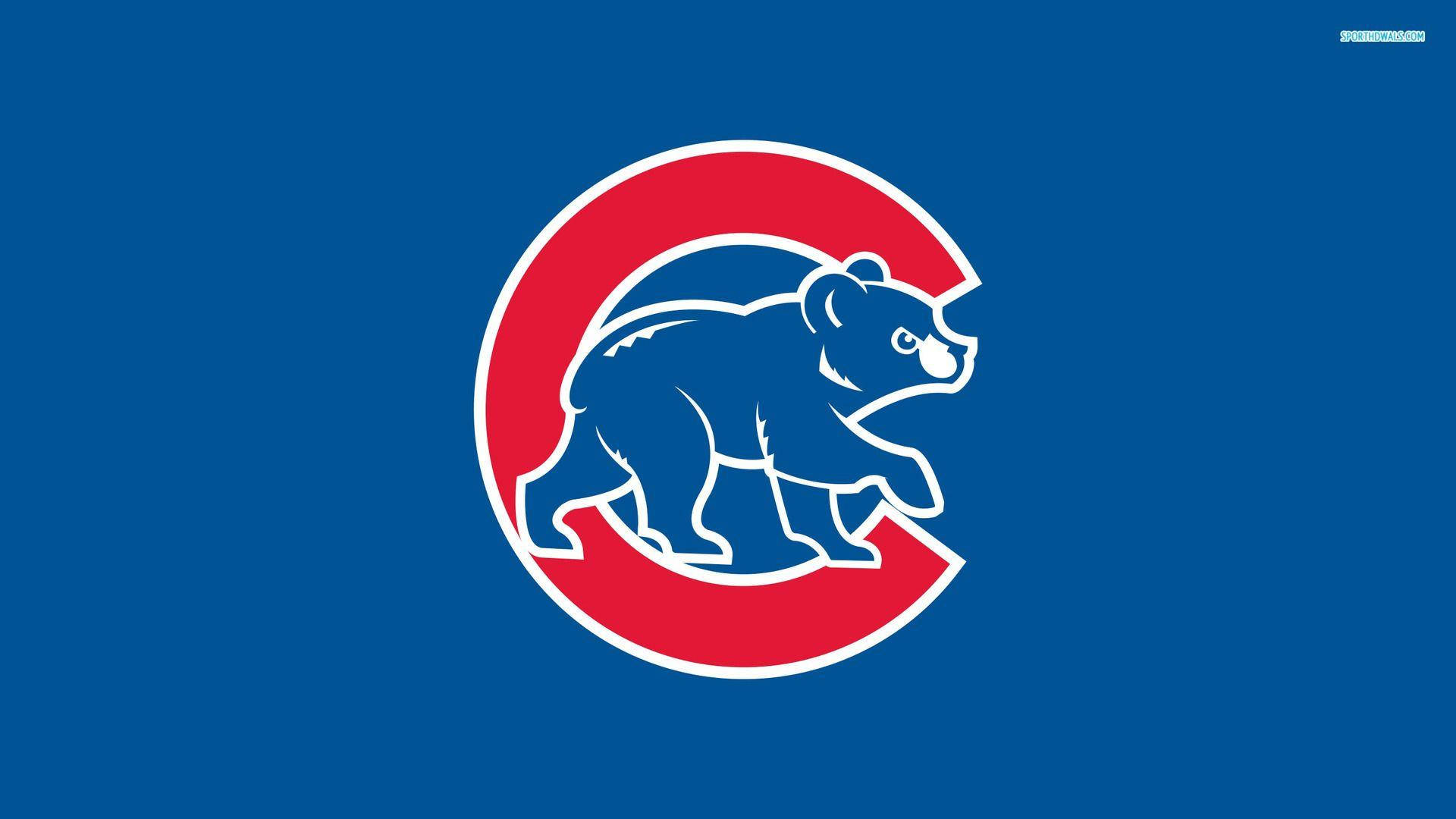 Basic Chicago Cubs Logo Wallpaper