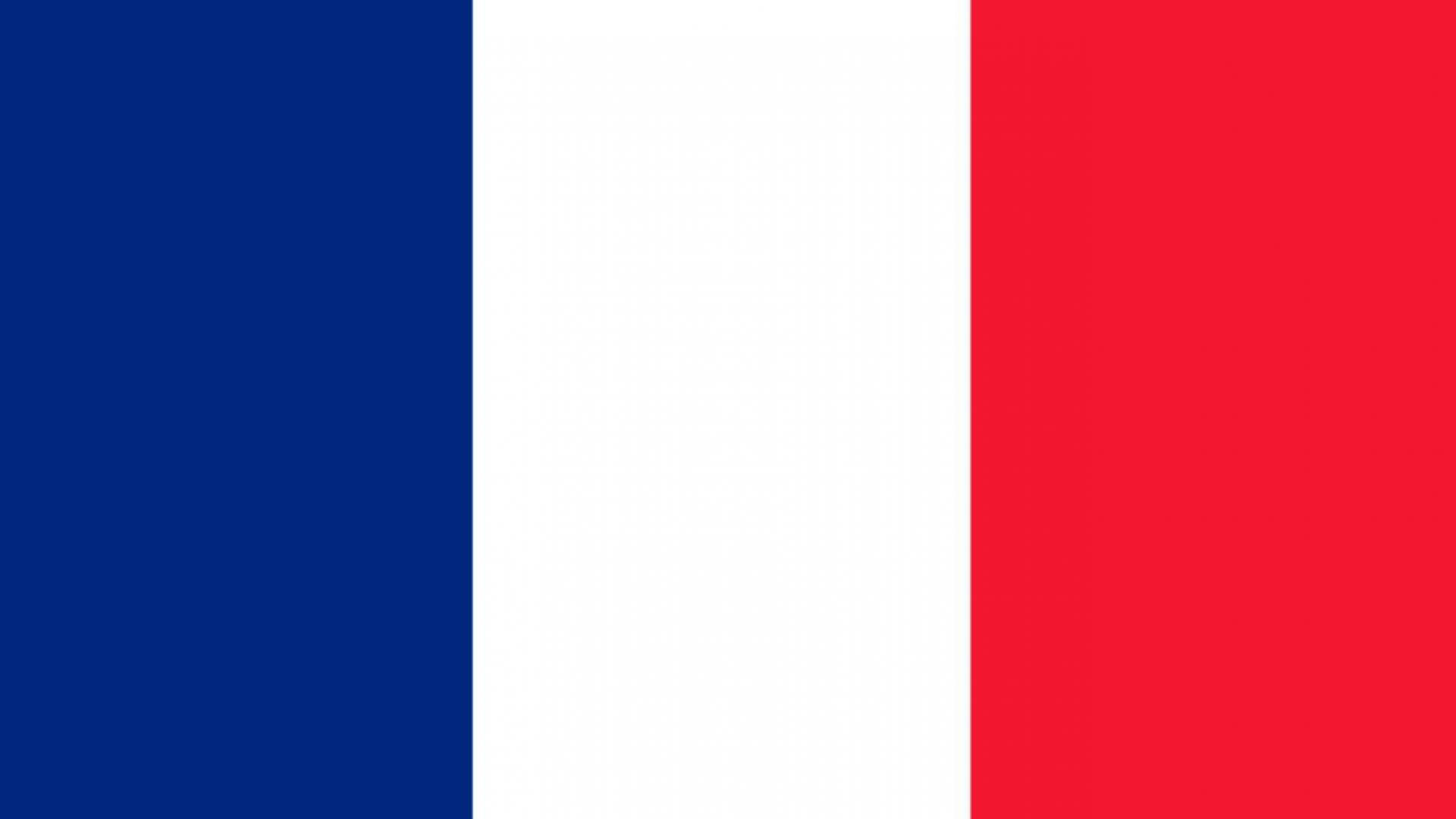 Basic France Flag Digital Art Wallpaper