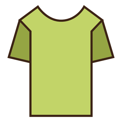 Basic Green T Shirt Graphic PNG