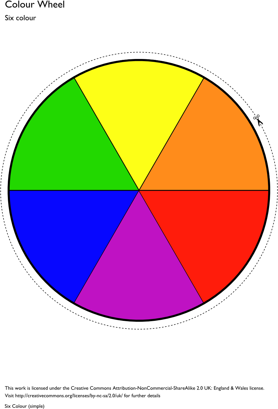 Basic Six Color Wheel.png PNG