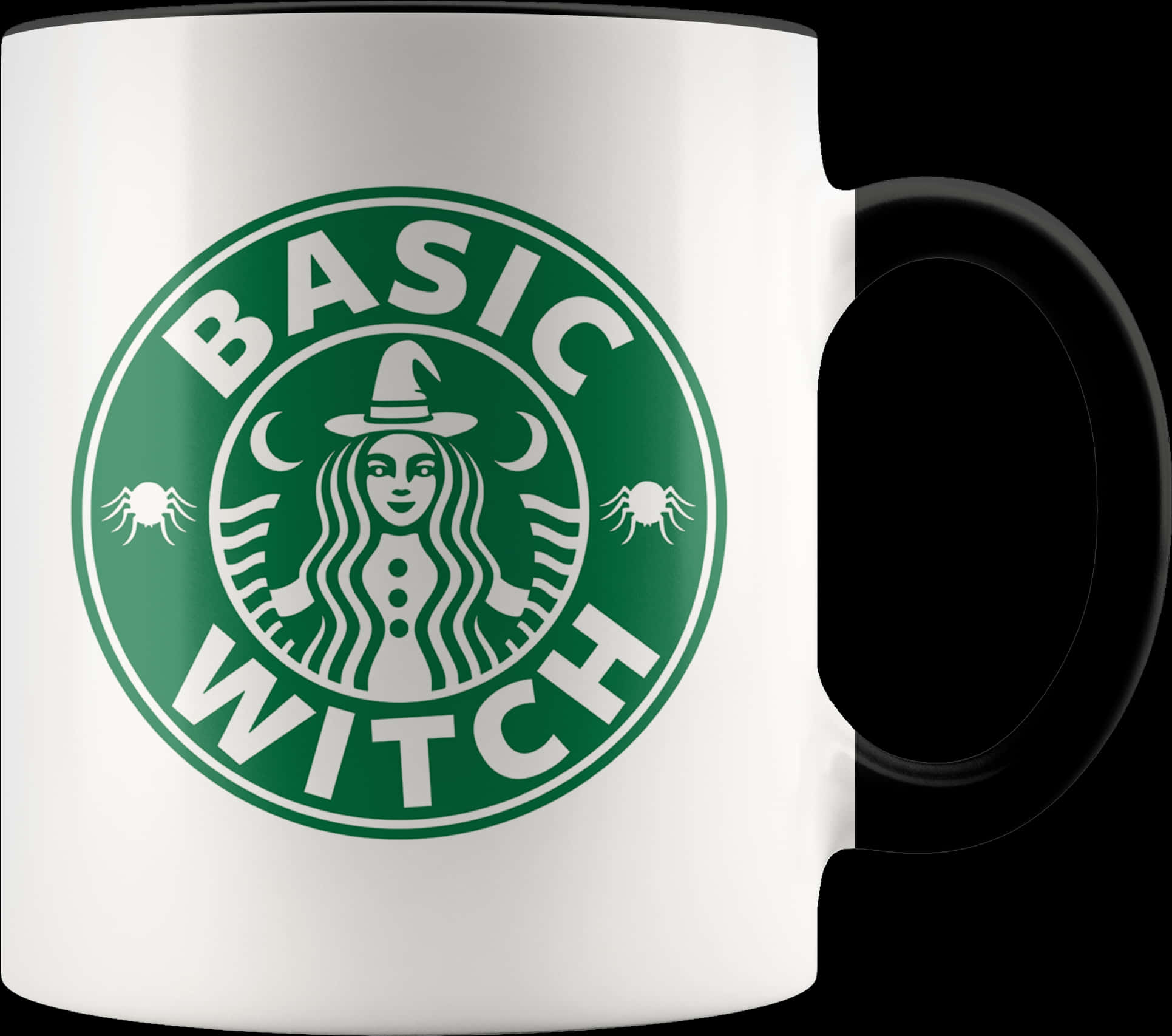 Basic Witch Starbucks Mug PNG