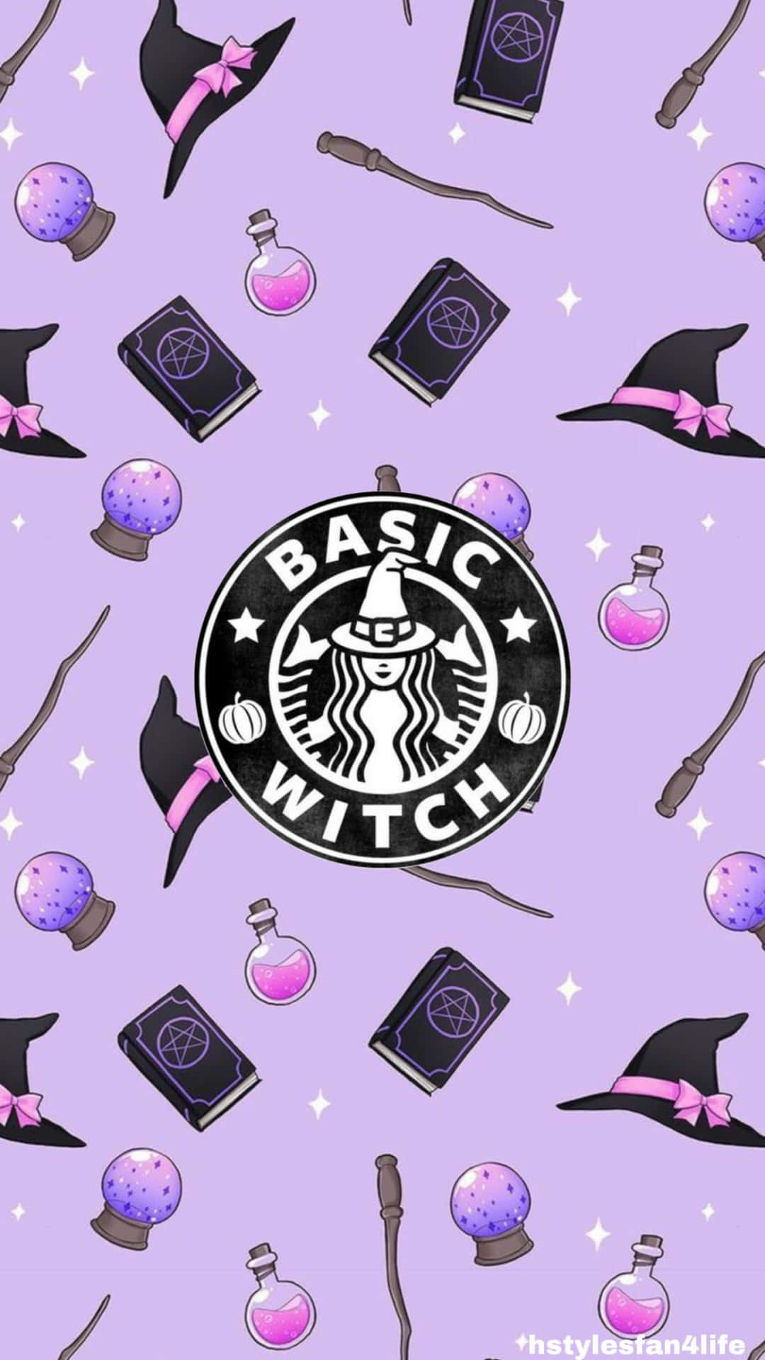 Basic Witch Starbucks Parody Wallpaper