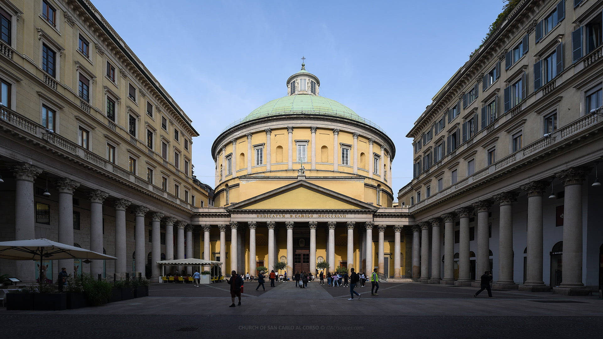 Basilica Of San Carlo Al Corso In Milan Picture