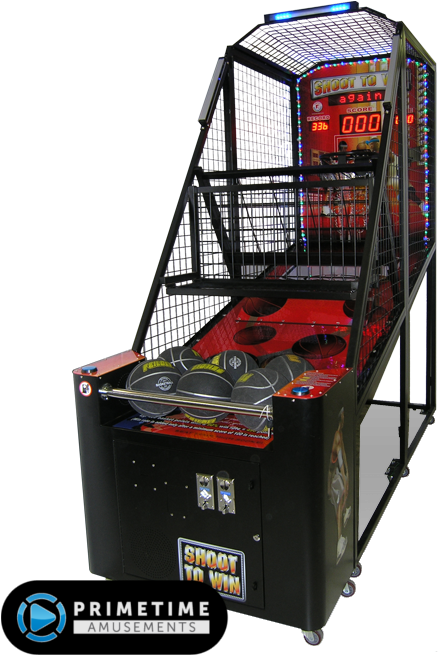 Basketball Arcade Game Machine PNG
