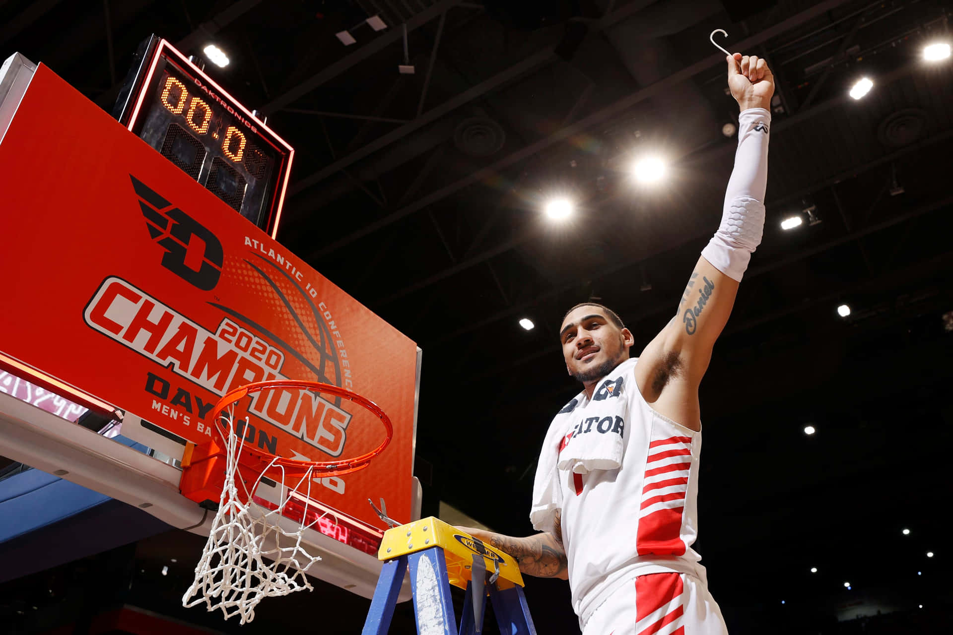 Basketbal Kampioen Viering Achtergrond