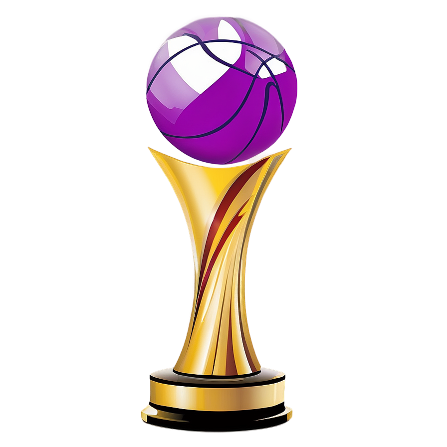Basketball Championship Trophy Png 04302024 PNG
