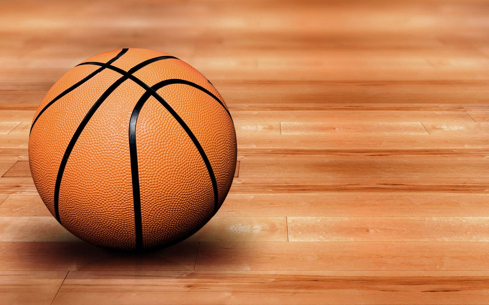Basketball Court Ball Wallpaper