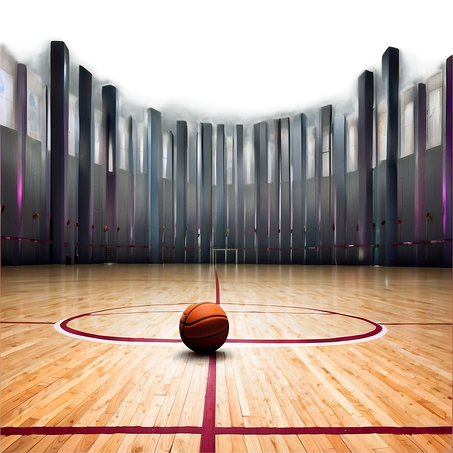Basketball Court Perspective Png Ecm PNG