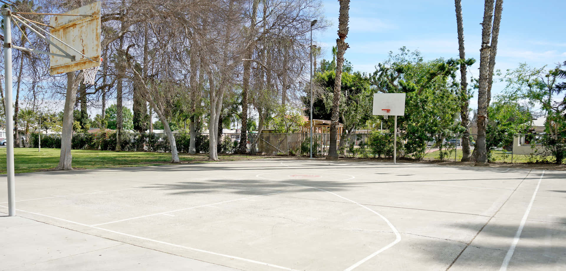 Empty Basketball Court Pictures