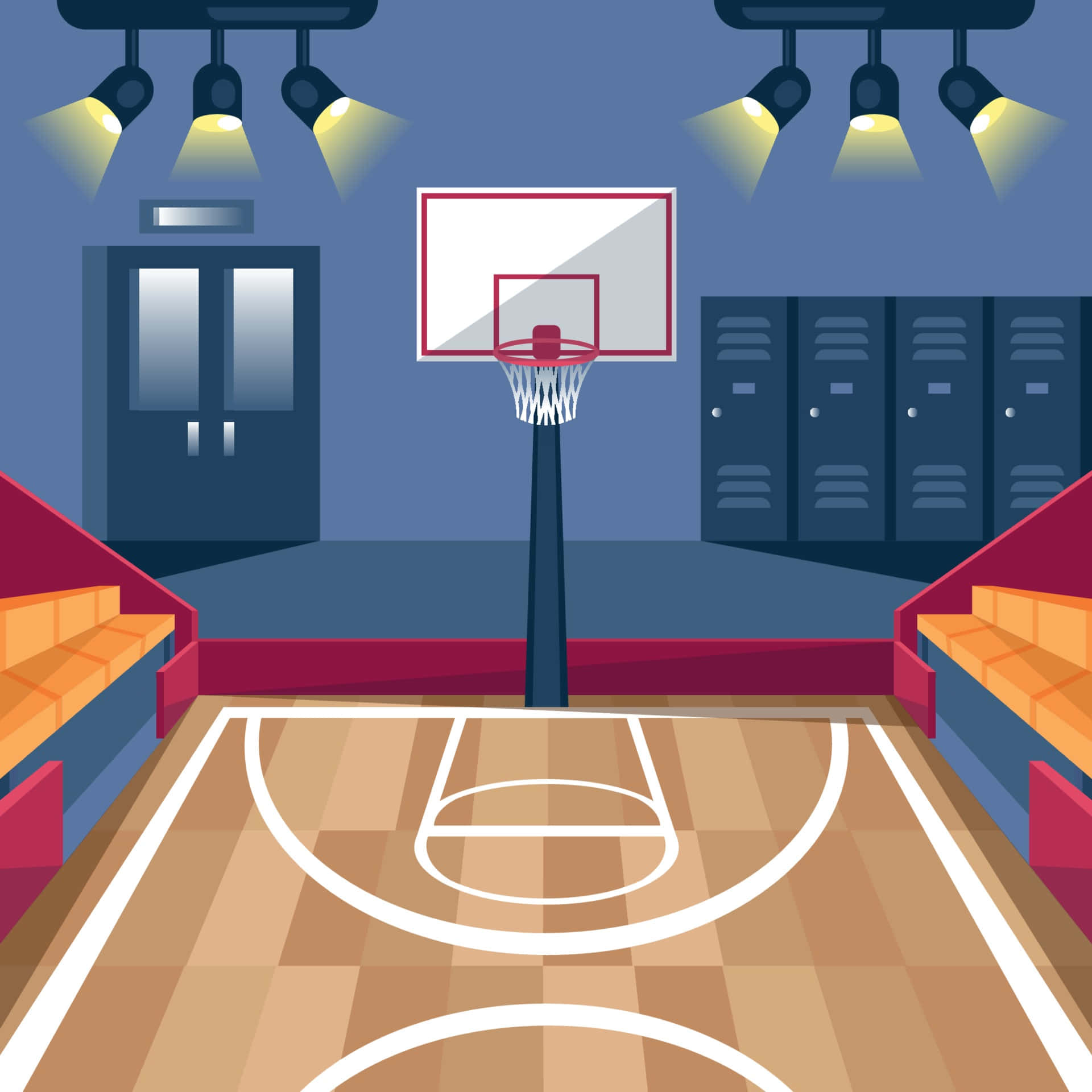 2d Basketball Court Pictures