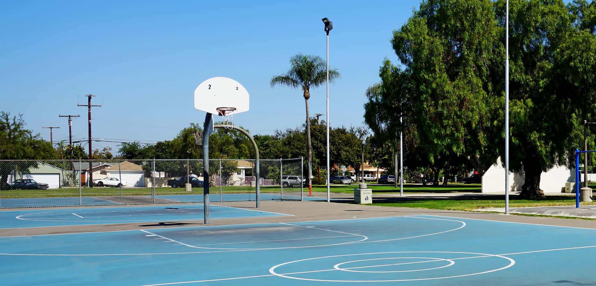 Tropical Basketball Court Pictures