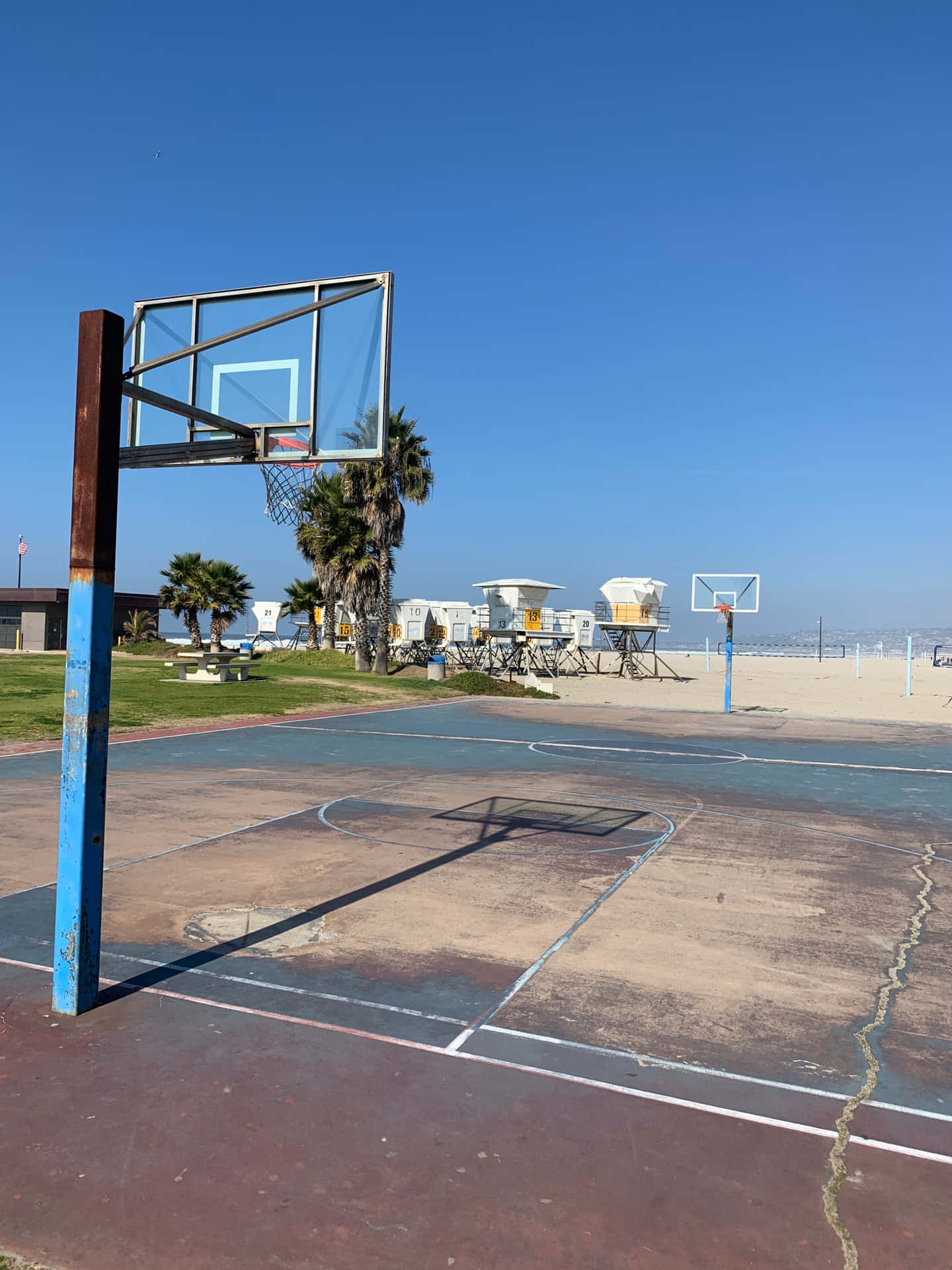 Empty Basketball Court Pictures