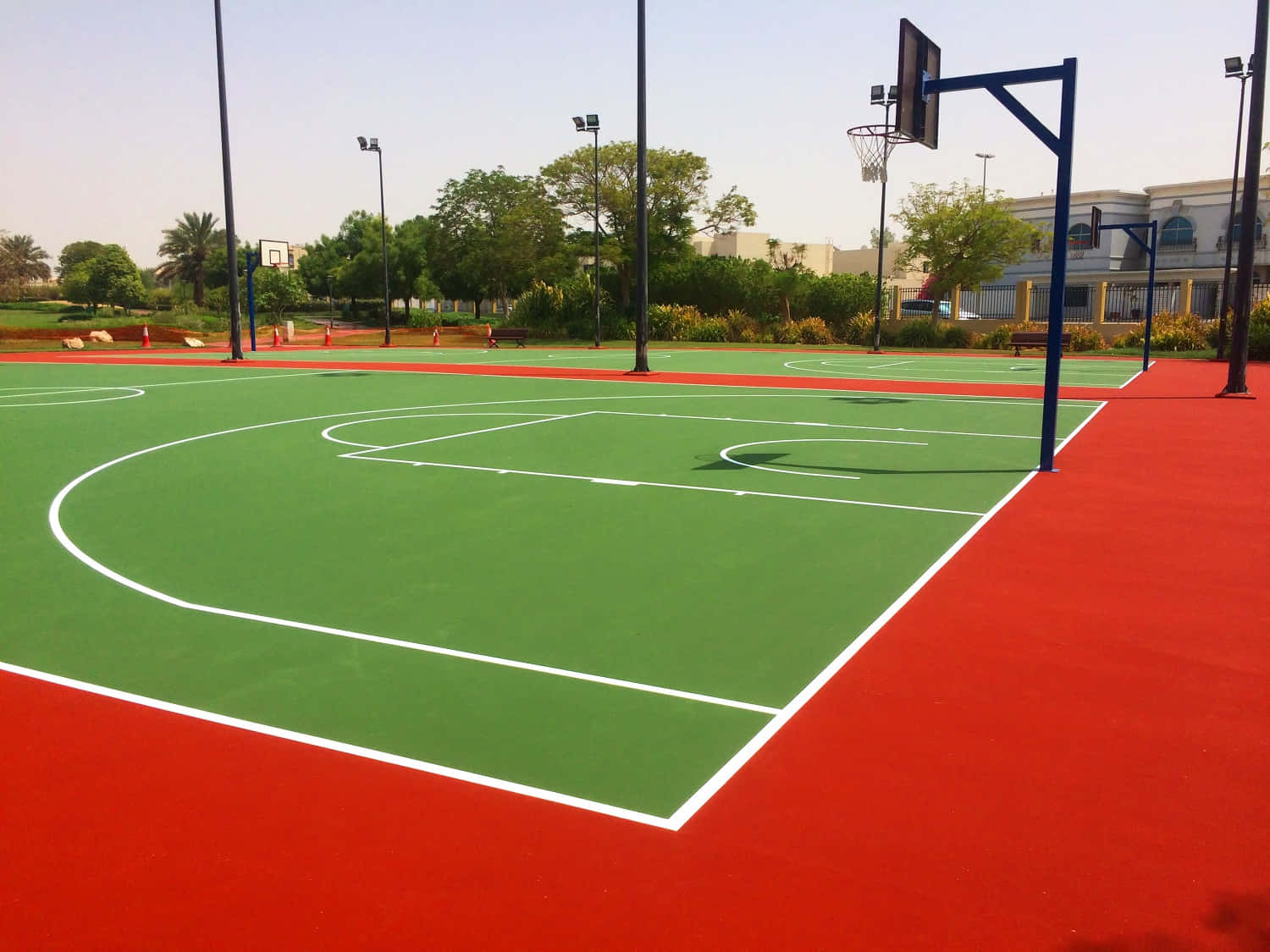 Sharjah Basketball Court Pictures