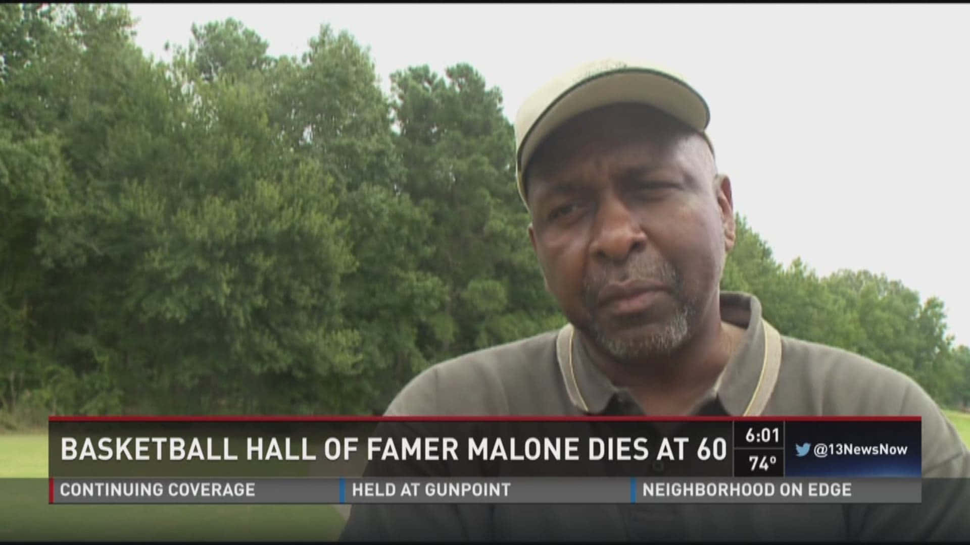 Basketball Hall Of Famer Moses Malone Wallpaper
