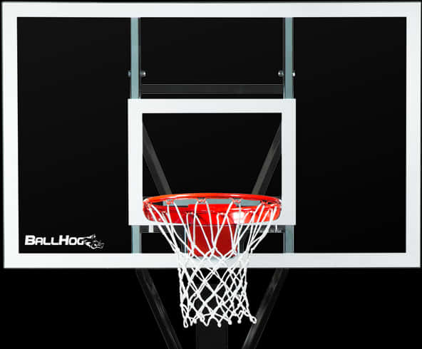 Basketball Hoop Backboard View PNG