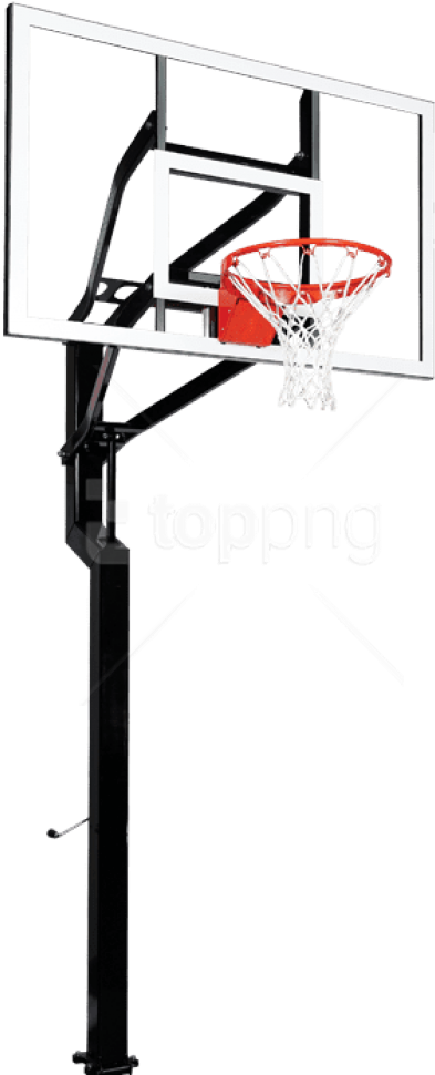 Basketball Hoop Standing Isolated.png PNG