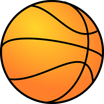 Basketball Icon Graphic PNG