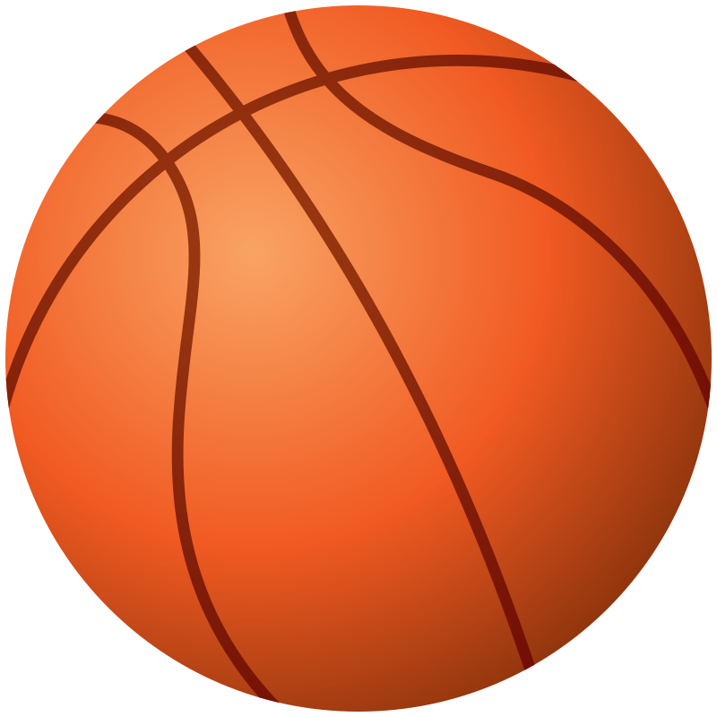 Basketball Icon Graphic PNG