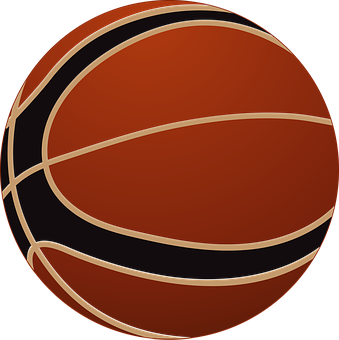 Basketball Icon Graphic PNG