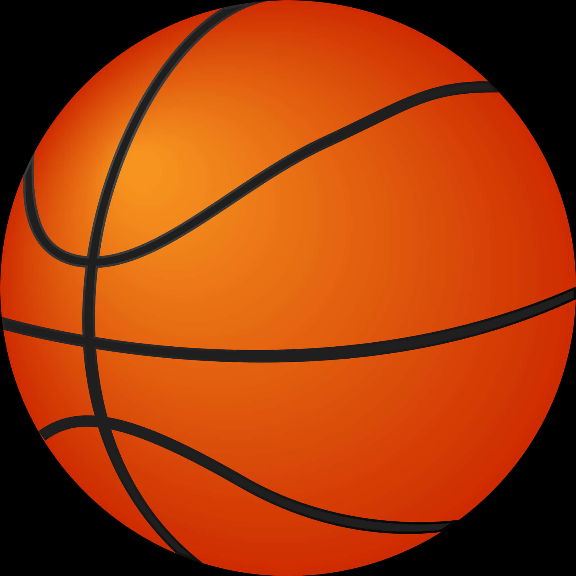 Basketball Icon Graphic PNG