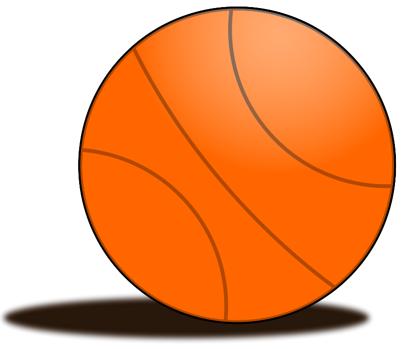 Basketball Icon Graphic PNG