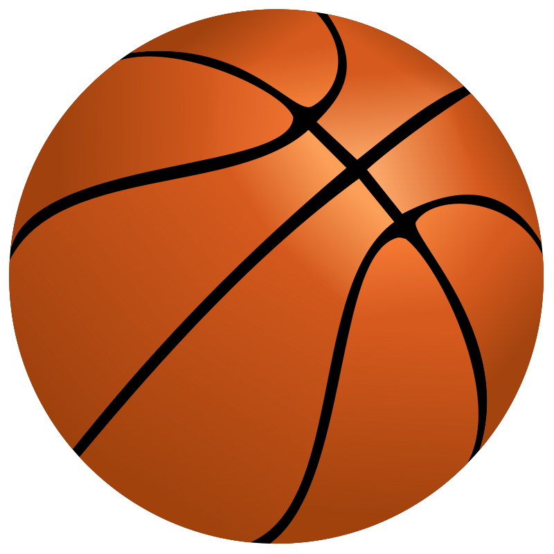 Basketball Icon Graphic PNG