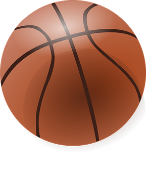 Basketball Icon Illustration PNG