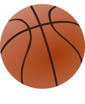 Basketball Iconic Sport Equipment PNG