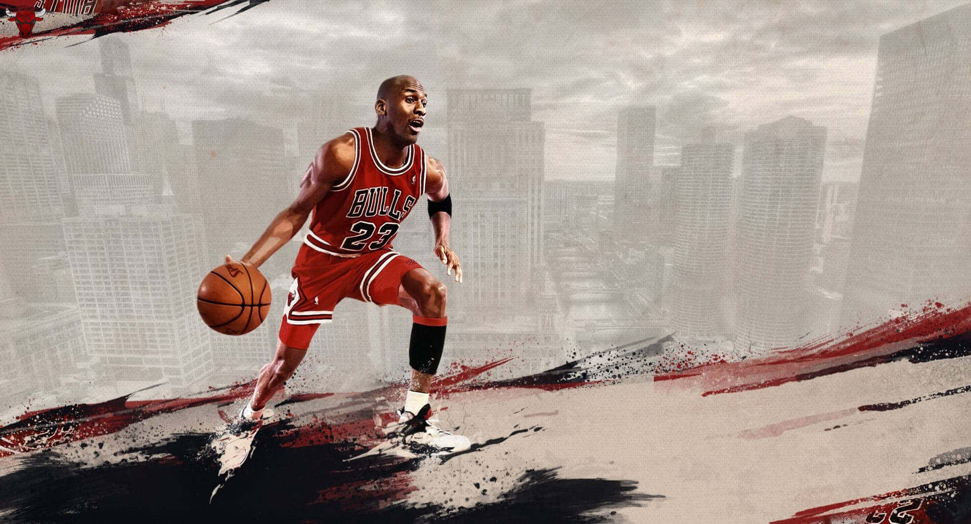 Basketball Legend In Action.jpg Wallpaper