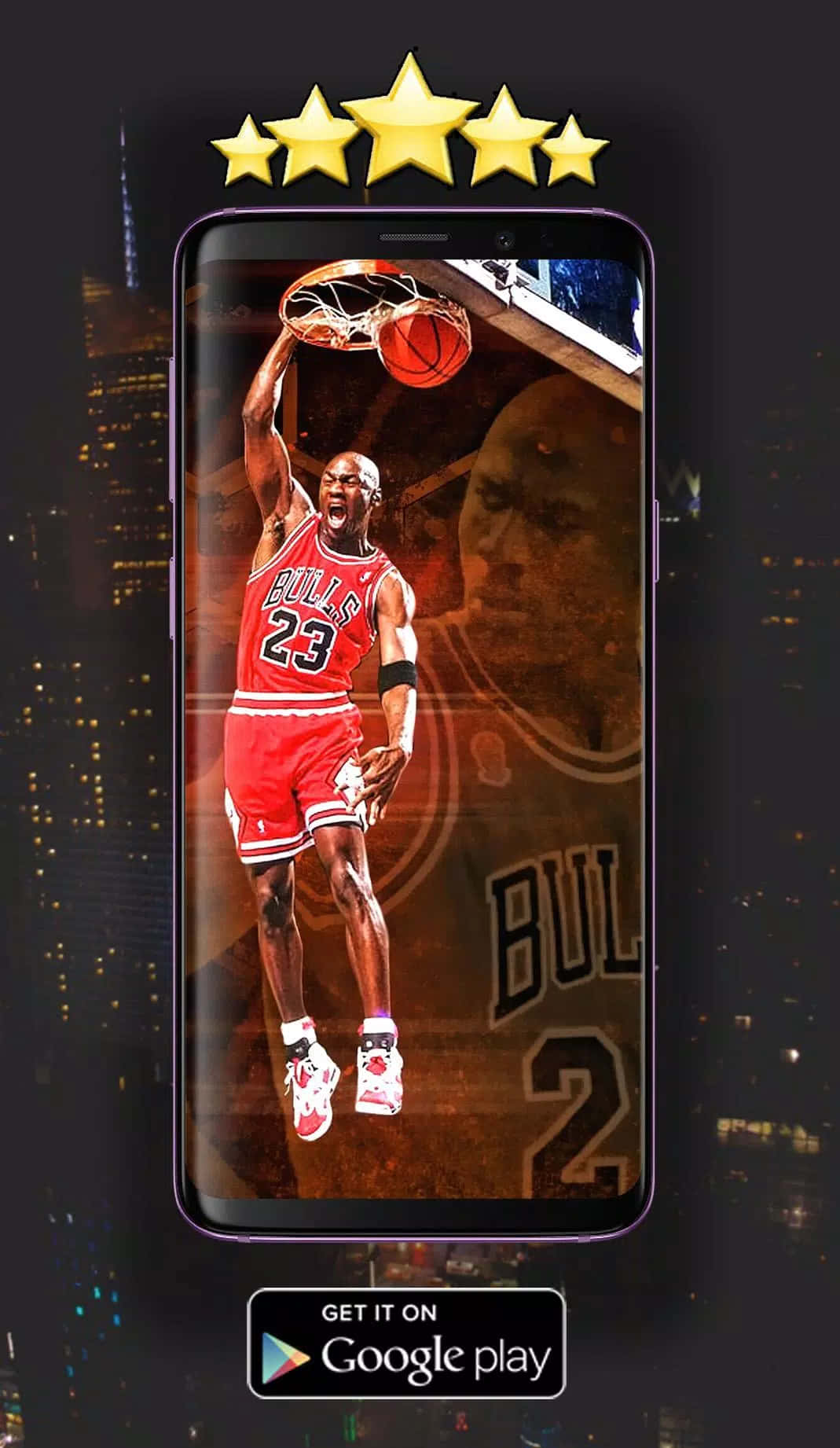 Michael Jordan taking a break from dunking Wallpaper