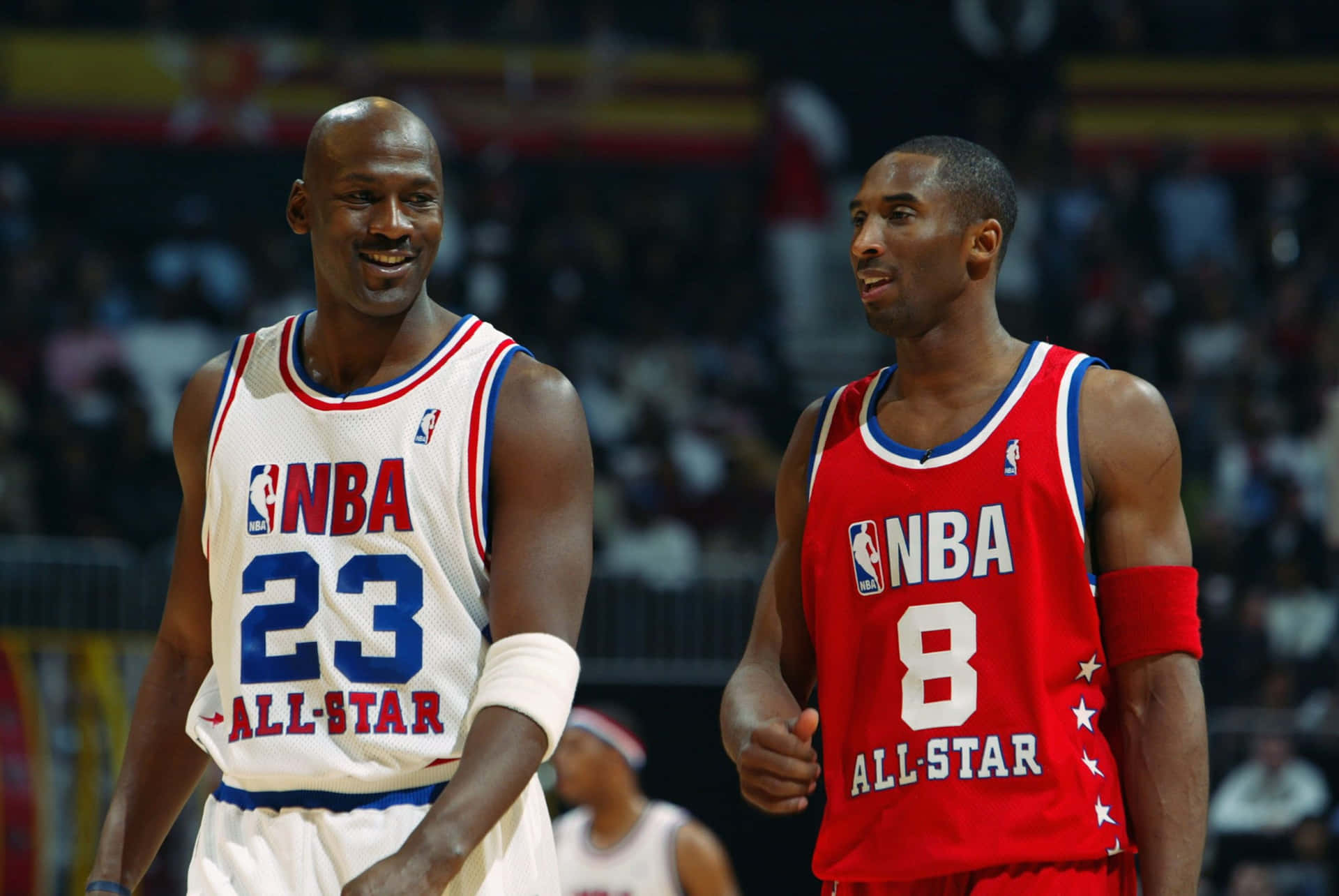 Den største basketballspiller gennem tidene: Michael Jordan. Wallpaper
