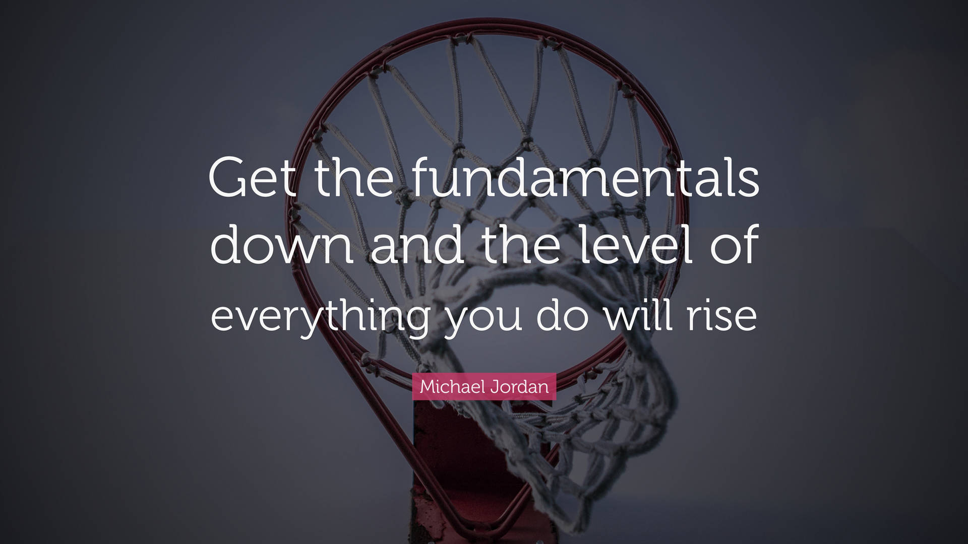 Basketball Motivation Fundamentals Jordan Quote