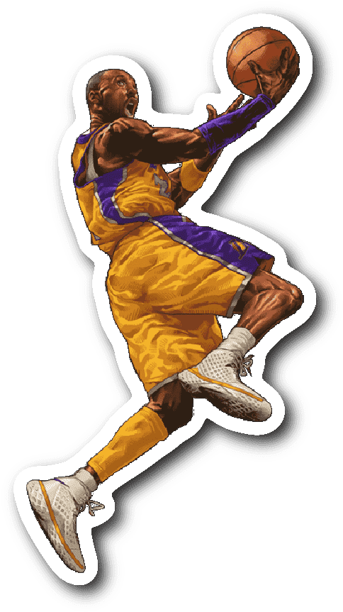 Basketball Player Action Pose PNG