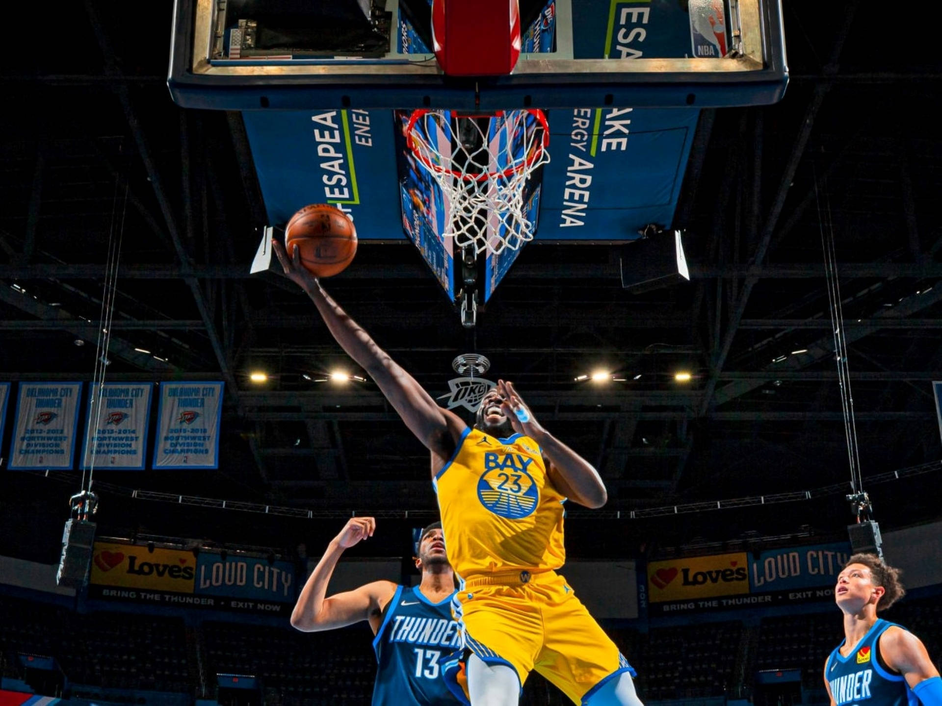 Basketballspiller Draymond Green, Golden State Warriors Wallpaper