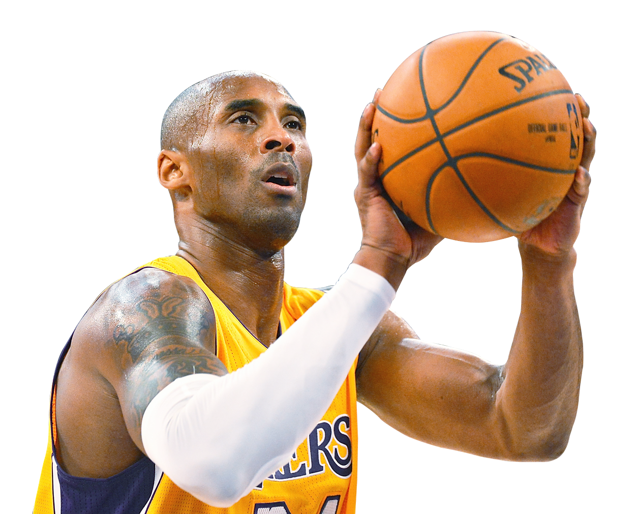 Basketball Player Free Throw Focus.png PNG