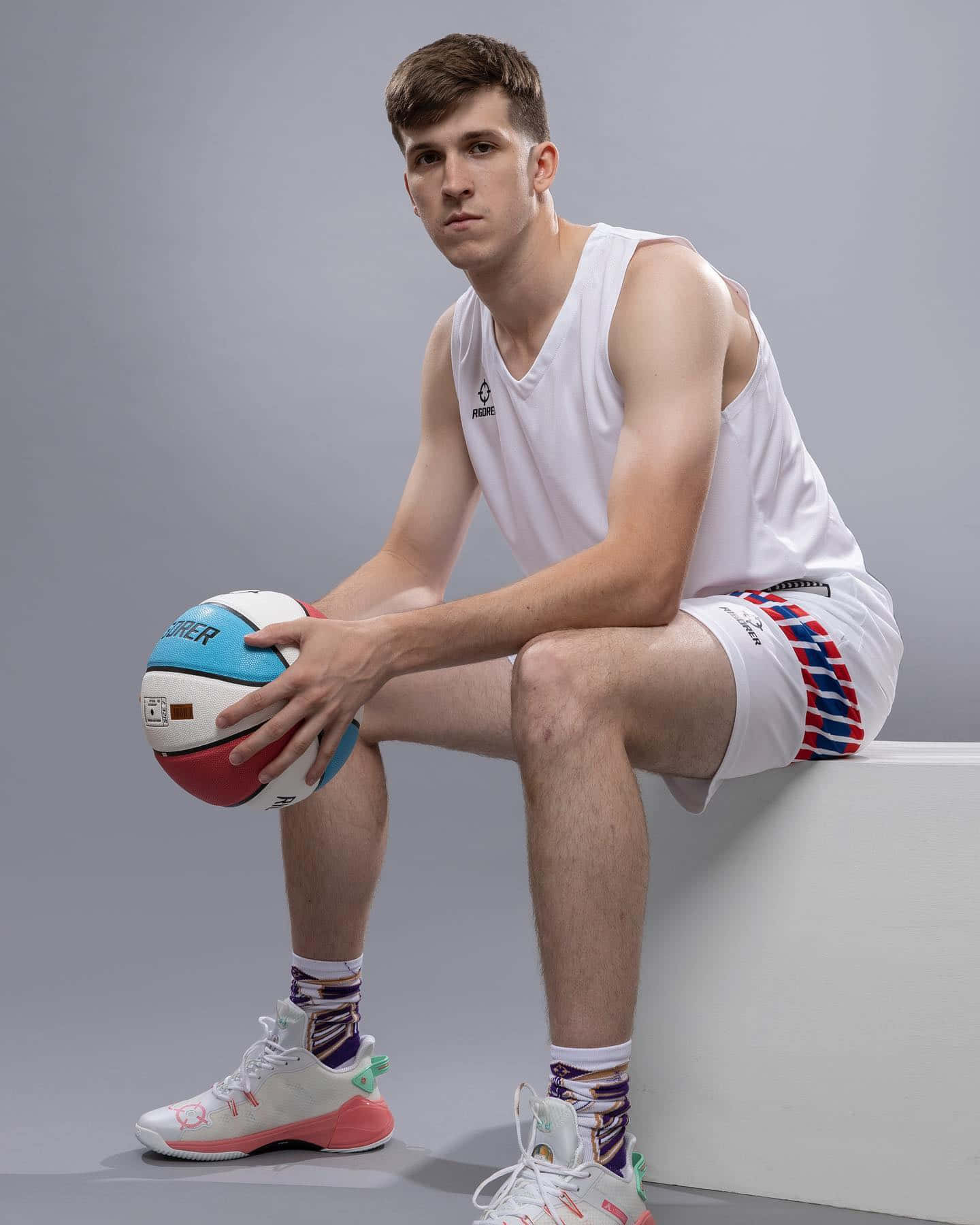 Basketball Player Portrait Austin Reaves Wallpaper