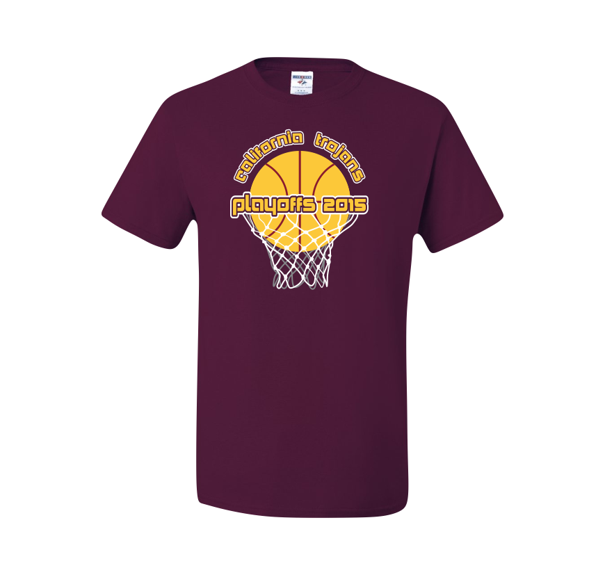 Basketball Playoffs2015 T Shirt Design PNG