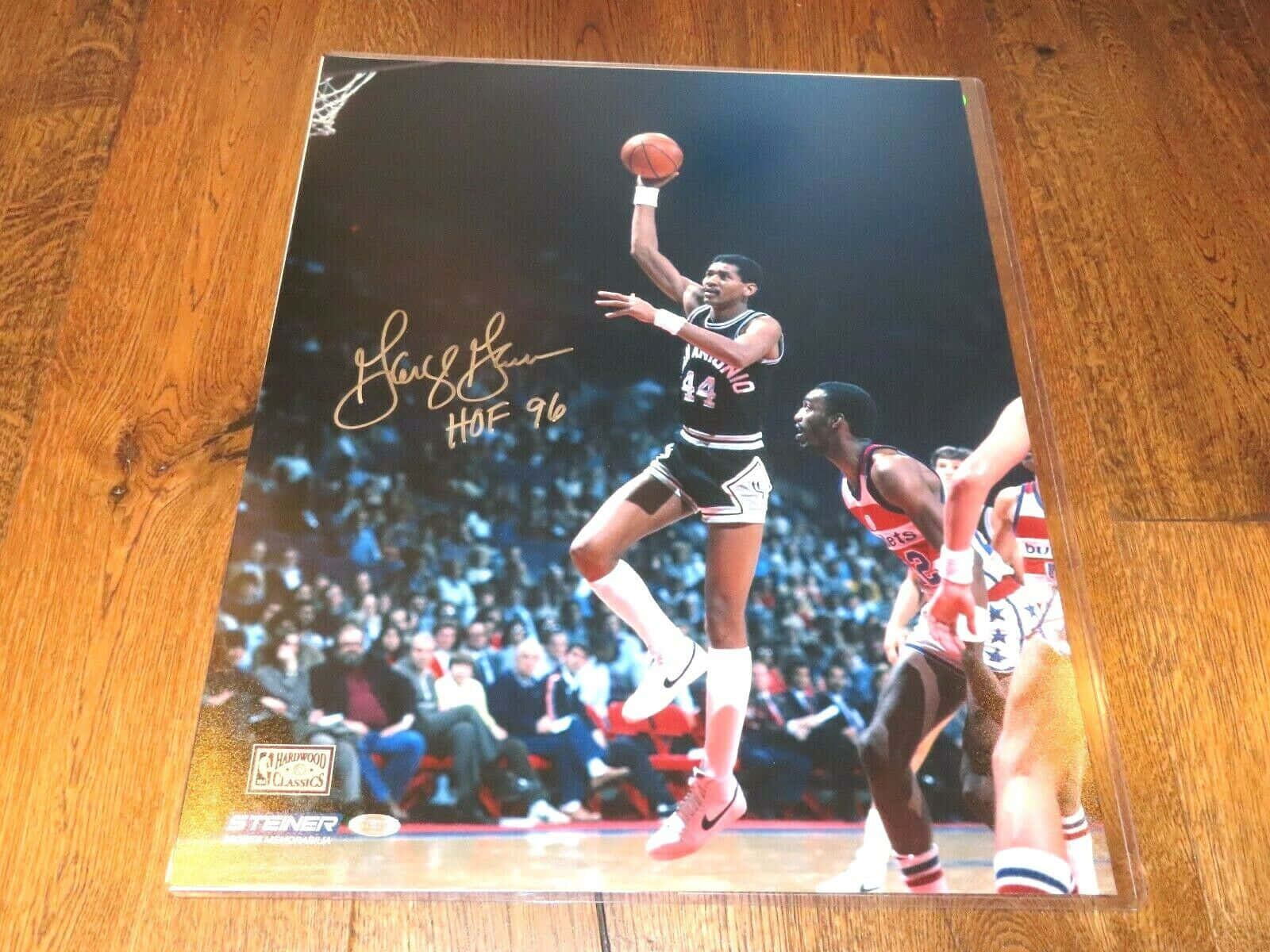 Basketball Poster George Gervin Signature Wallpaper