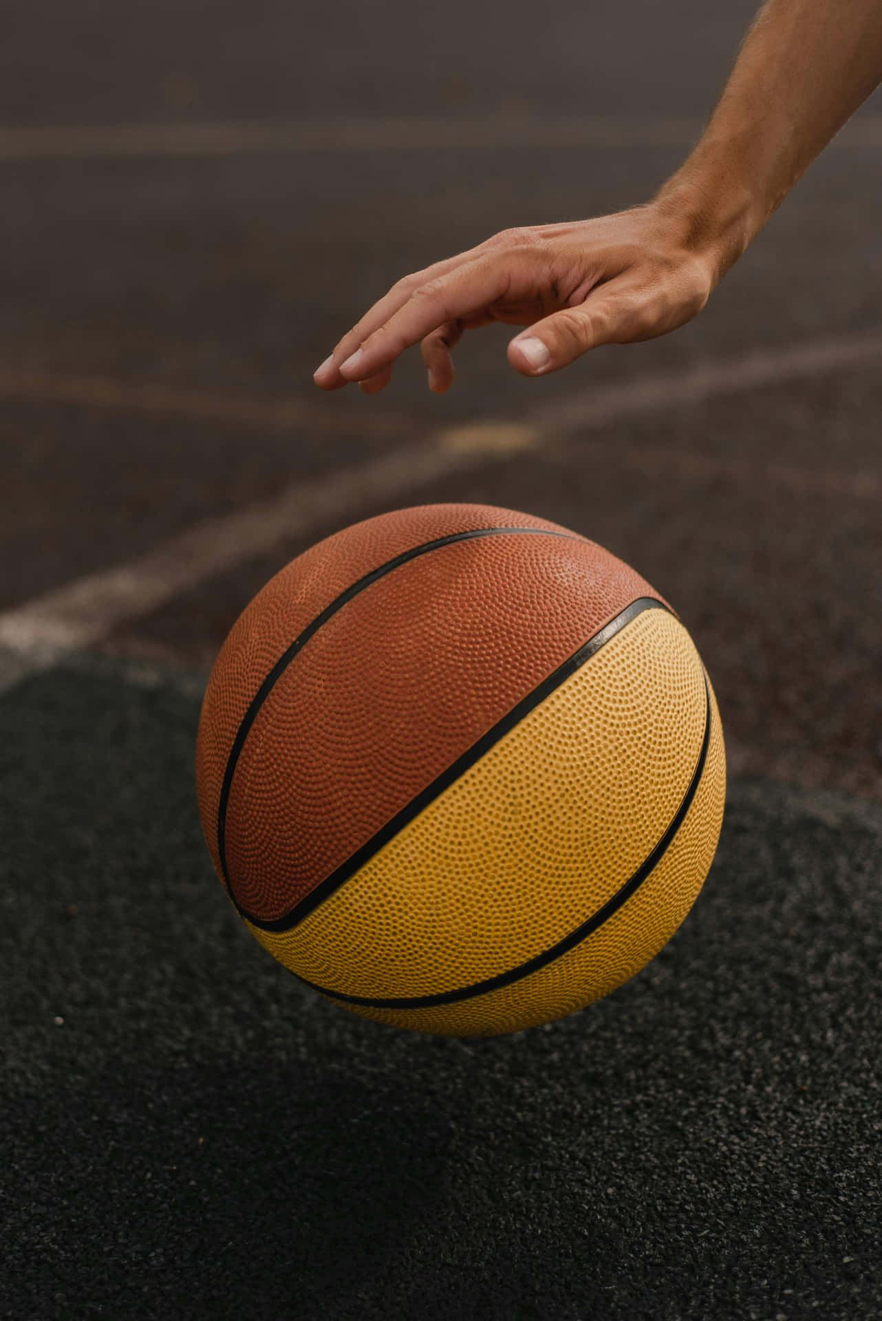 Basketball Readyfor Action Wallpaper