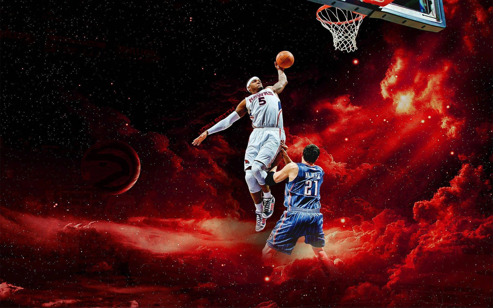 Basketball Red HD Sports Wallpaper