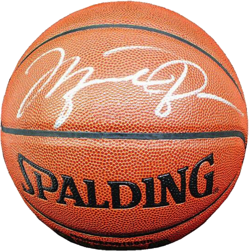 Spalding Basketball Signature PNG