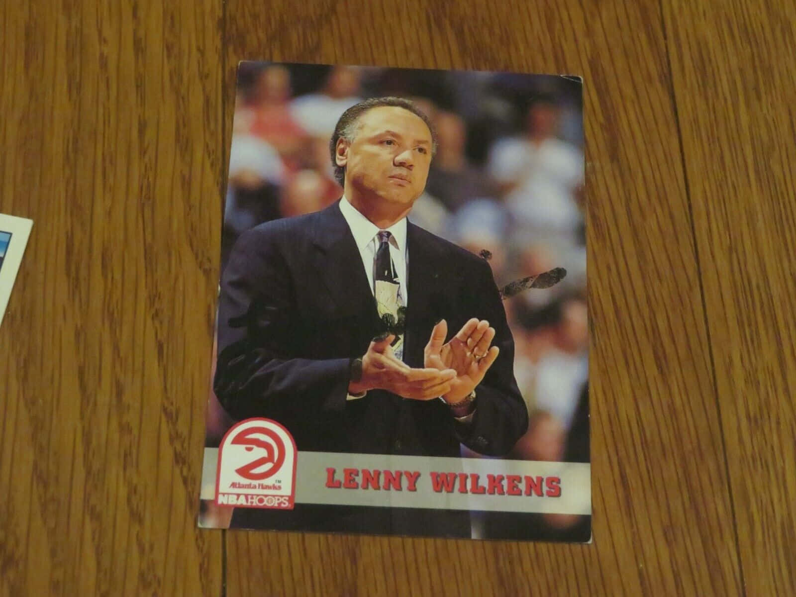 Basketbollhandelskort På Lenny Wilkens. Wallpaper
