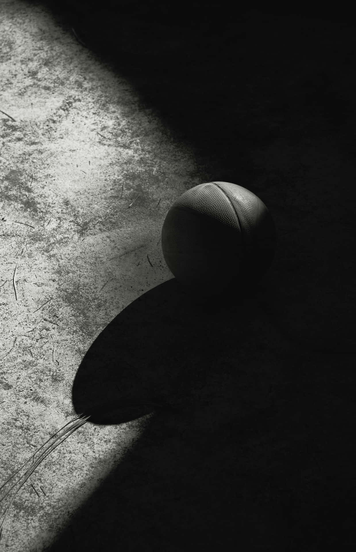 Basketballin Schaduw Monochroom.jpg Achtergrond