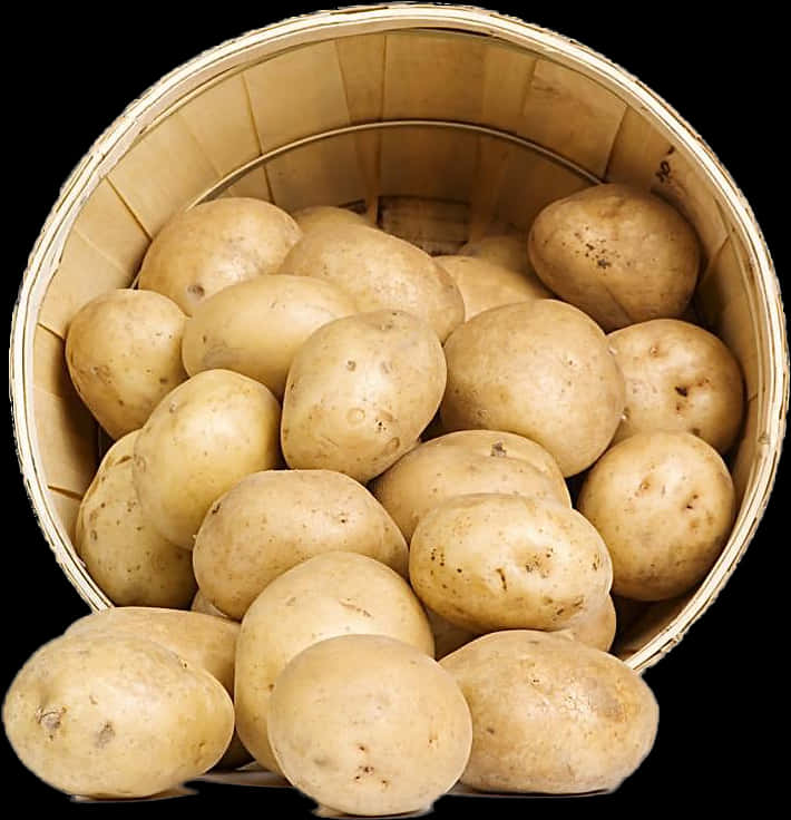 Basketof Fresh Potatoes.jpg PNG