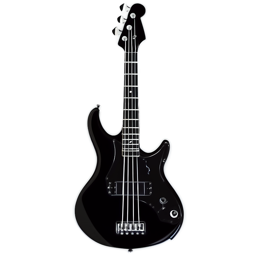 Bass Guitar Outline Png Ebp10 PNG