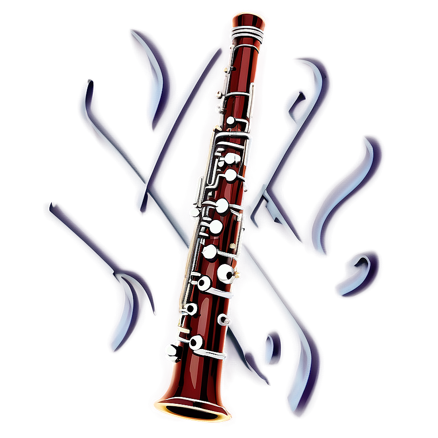 Bassoon Line Art Png 06272024 PNG