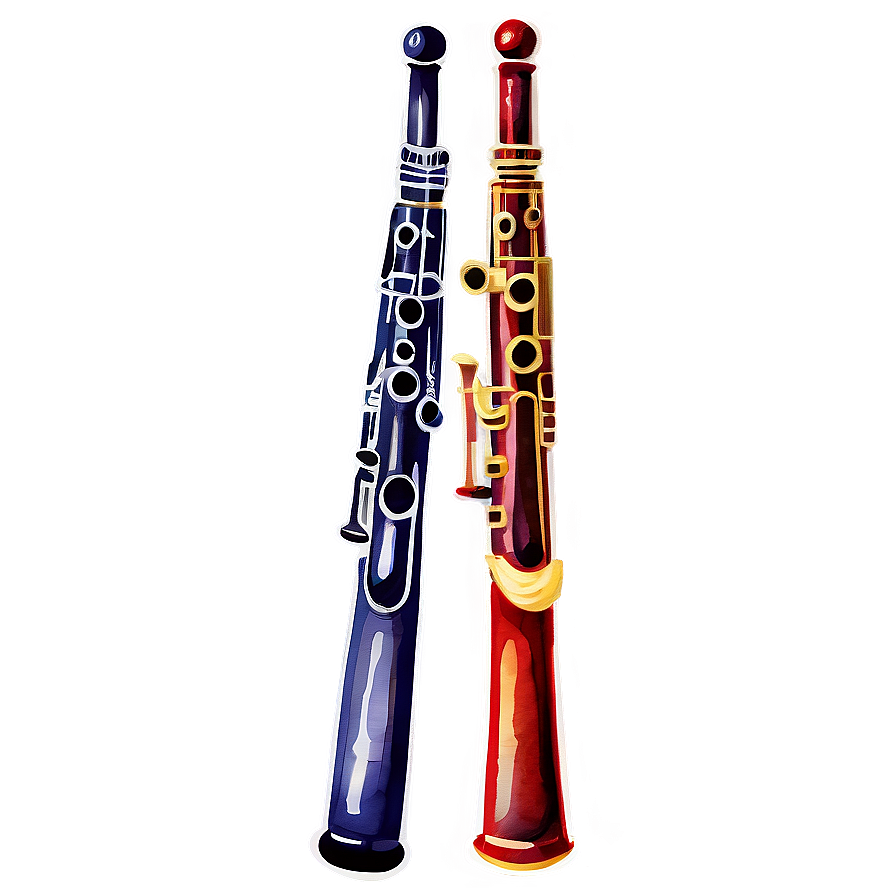Bassoon Watercolor Png 06272024 PNG