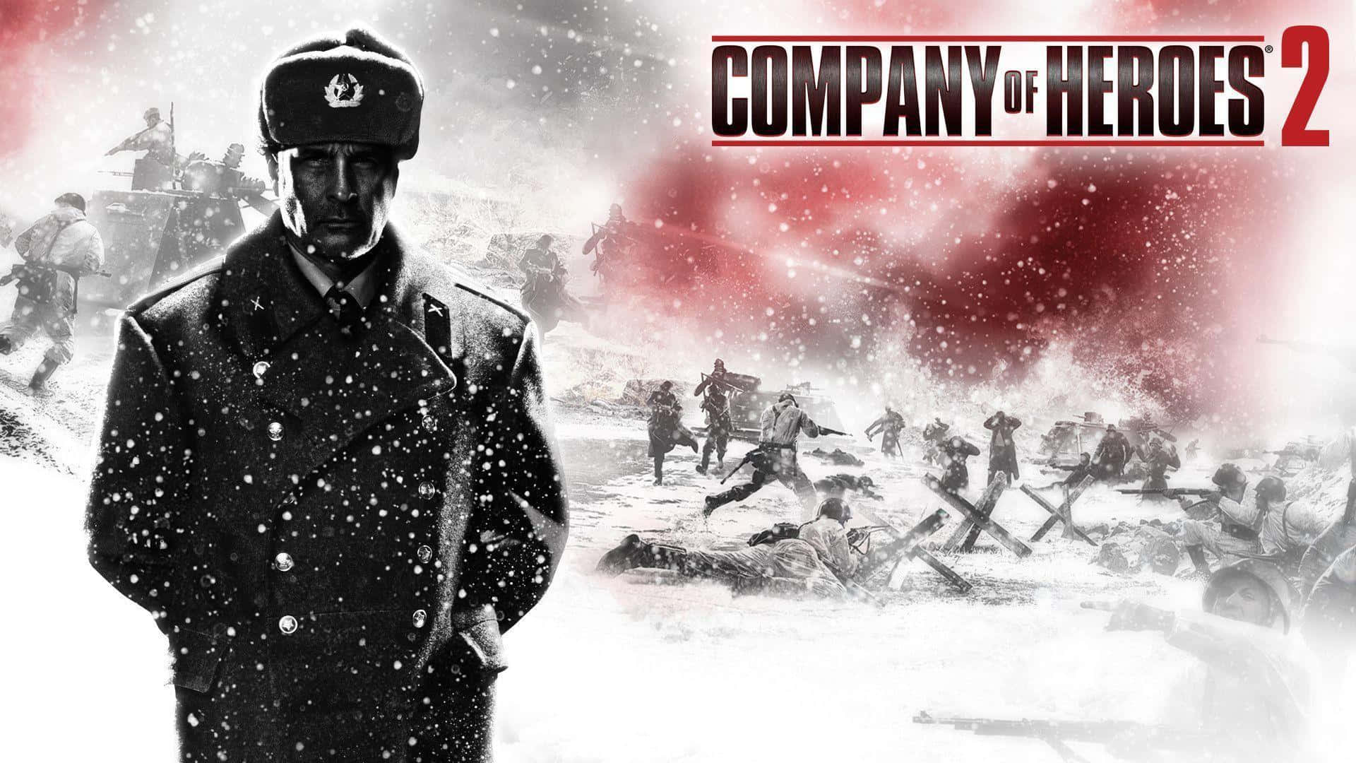 Bästabakgrundsbilden För Company Of Heroes 2.